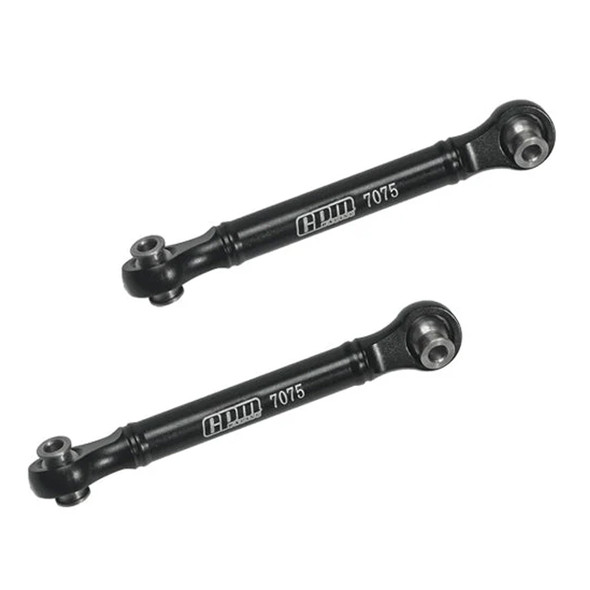 GPM Aluminum 7075 Front Steering Link Rod Black for Arrma 1/8 4WD MOJAVE