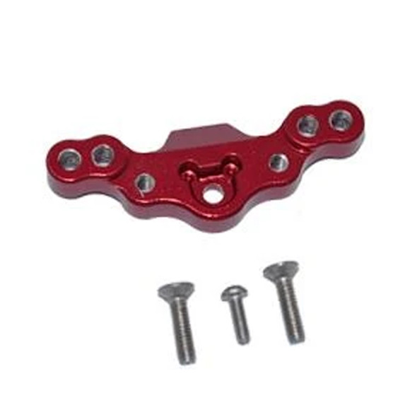 GPM Alum Stabilizing Mount-Front Upper Arm Tie Rods Red : Losi 1/18 Mini-T 2.0