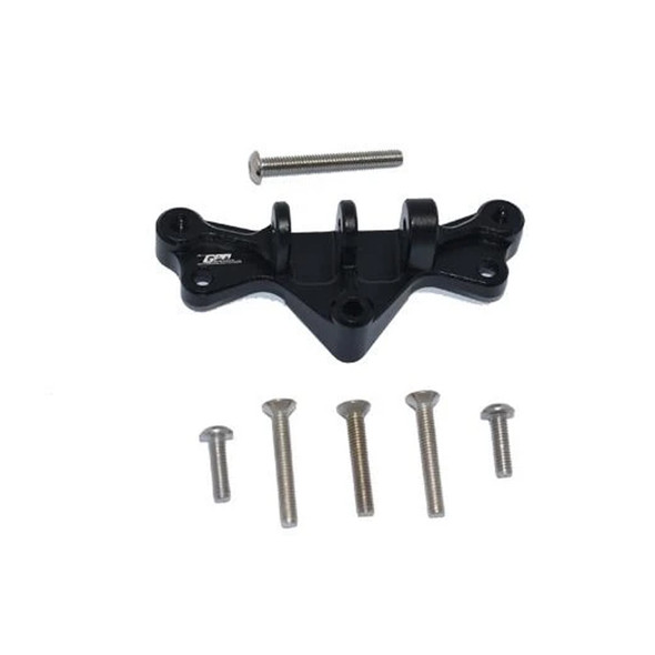 GPM Alum Mount Front Or Rear Gearbox Upper Suspension Links Black : Losi 1/8 LMT