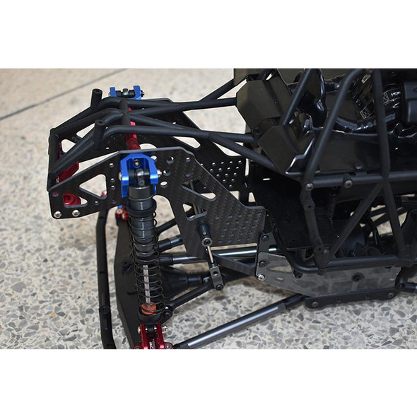 GPM Racing Carbon Fiber Front Or Rear Chassis Side Panels Black : Losi LMT