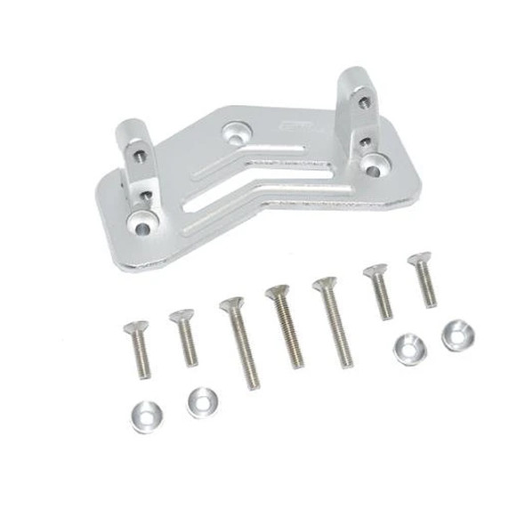 GPM Racing Aluminum Servo Mount Silver : Losi 1/8 LMT