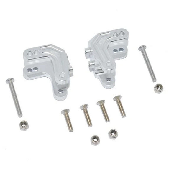 GPM Racing Aluminum Front Or Rear Shock Mount Silver : Losi 1/8 LMT