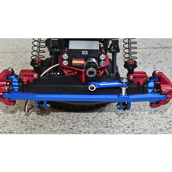 GPM Racing Aluminum Front Steering Tie Rods Black : Losi 1/8 LMT