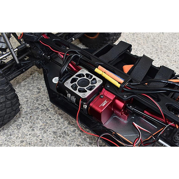 GPM Racing Aluminum Center Gearbox Blue : Losi 1/10 Lasernut U4