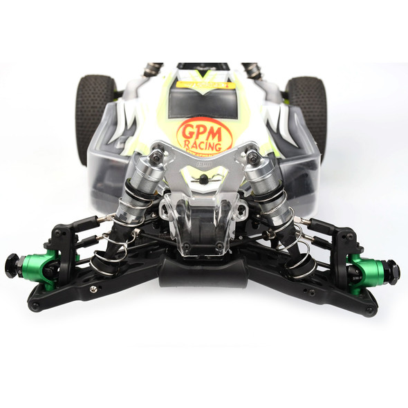 GPM Racing Aluminum 7075 Alloy Spindle Set Silver for Losi 8IGHT-X / XE / XTE