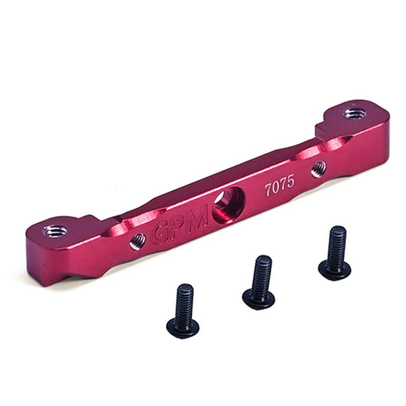 GPM Aluminum 7075 Front Upper Suspension Mount Red for Arrma 1/8 Kraton/Outcast