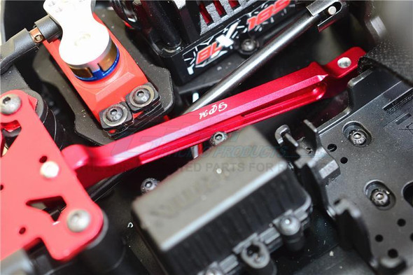 GPM Alum Front Steering Support Mount Blue : Kraton/Outcast/Notorious/Typhon