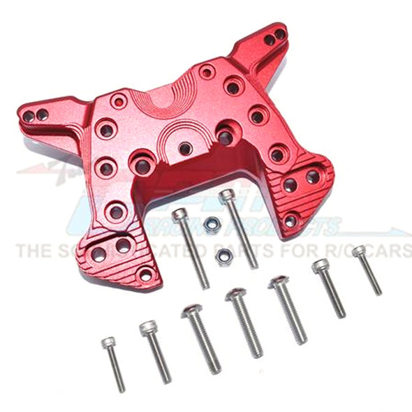 GPM Racing Aluminum Front Shock Mount Red : 1/5 KRATON 8S BLX Monster Truck
