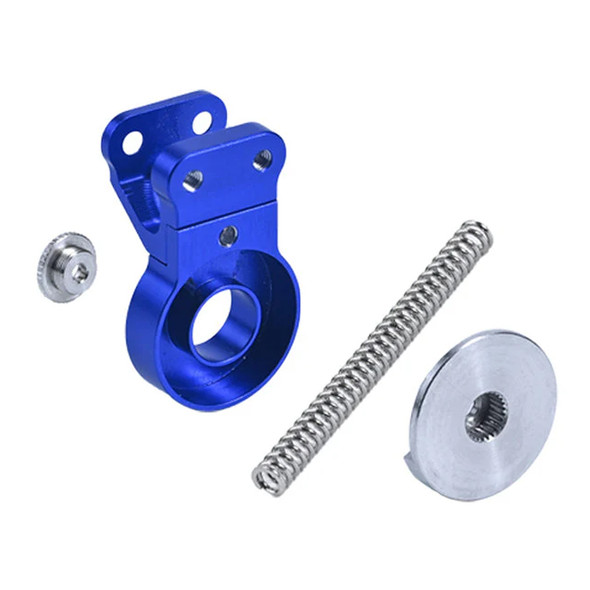 GPM Alum 7075 Servo Saver Steering 25T Silver w/ Built-In Spring for Arrma Gorgon
