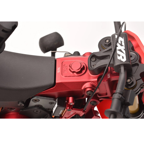 GPM Aluminum 7075 Steering Servo Protector Plate Red for Losi 1/4 Promoto-MX