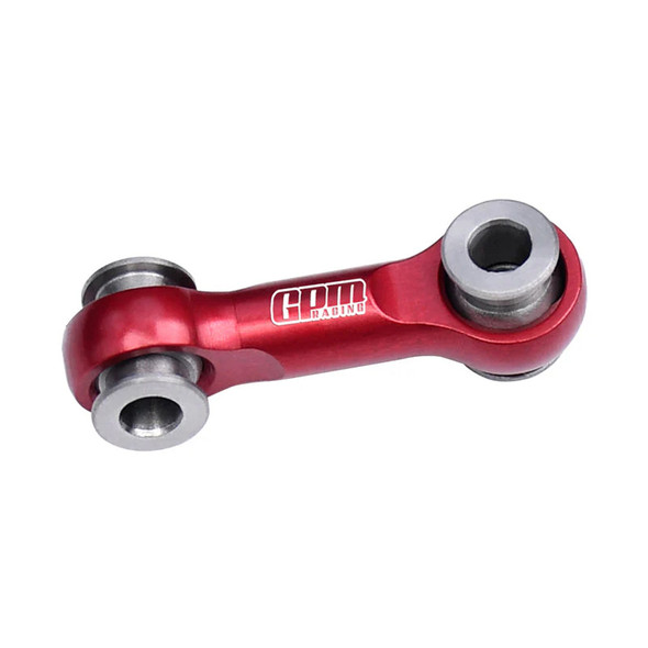 GPM Aluminum 7075 Alloy Steering Drag Link Red for Traxxas 1/16 Mini Maxx