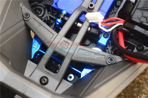 GPM Racing Aluminum Steering Assembly Orange : Maxx Monster Truck