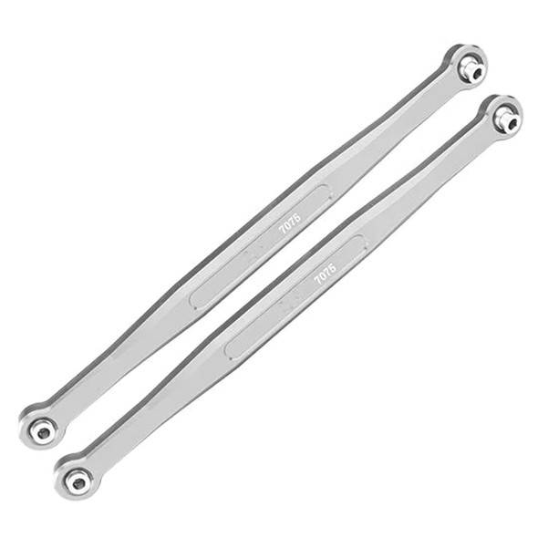 GPM Aluminum 7075-T6 Front Steering Rod Silver for 1/5 Traxxas XRT / X-Maxx