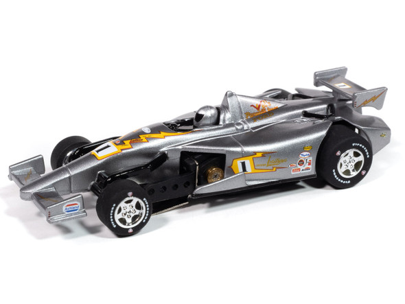 Auto World Super III 2014 Indy Car Johnny Lightning Special #1 (Gray) HO Slot Car