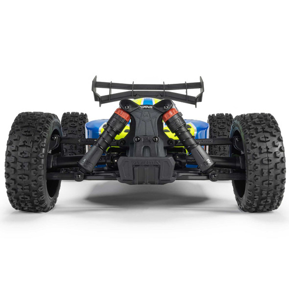 ARRMA ARA4306V4T4 1/8 TYPHON 223S DSC 4X4 RTR Brushless Buggy, Blue