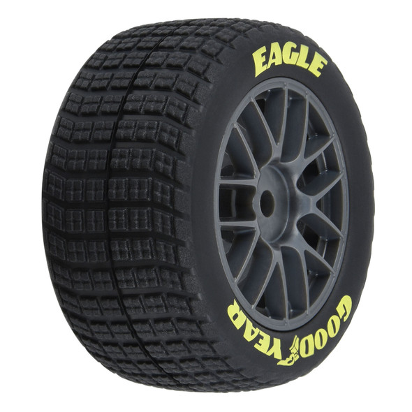 Pro-Line PRO1023410 1/7 Goodyear NASCAR F/R MTD 17mm Black Wheels