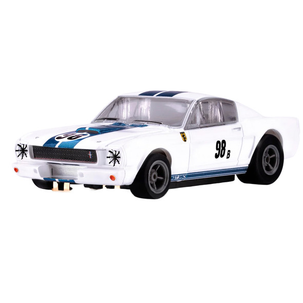 AFX 22125 1965 Shelby Ford Mustang GT350R Ken Miles MegaG+ HO Slot Car