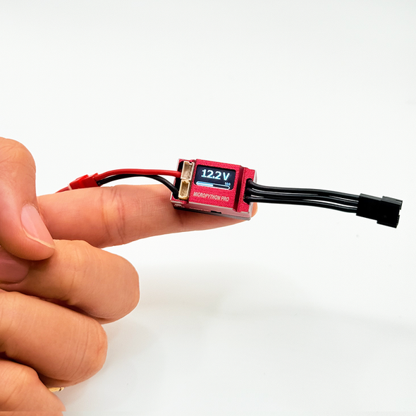 Furitek MicroPython Pro OLED 25A/50A Brushed/Brushless ESC for 1/18 & 1/24 Crawlers