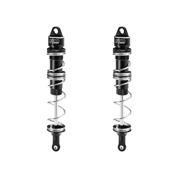 GPM Alum 6061-T6 Alloy Rear Double Section Spring Shock 135mm Black for Losi 8IGHT-X