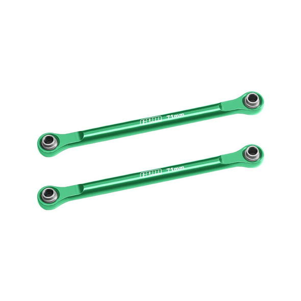 GPM Aluminum 7075-T6 Alloy Front Steering Toe Links Red for