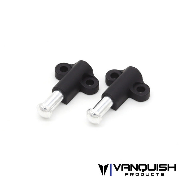 Vanquish VPS08850 H10 Aluminum Front Bump Stops Black