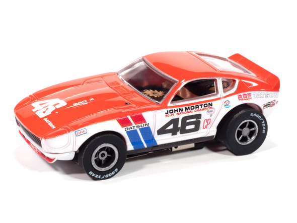 Auto World Xtraction 1971 BRE Datsun 240Z #46 (Red, White & Blue) HO Slot Car