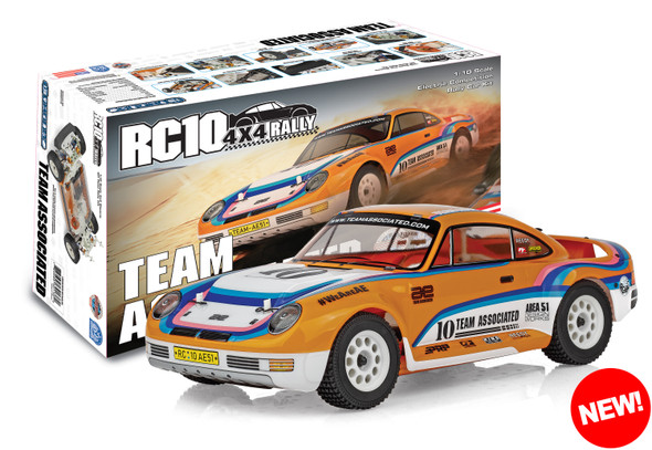 Associated 30138 1/10 RC10 4x4 Off-Road Rally Kit Associated 30138 1/10 RC10 4x4 Off-Road Rally Kit