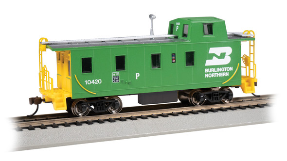 Bachmann 14005 Streamlined Caboose w/ Offset Cupola - Burlington Northern #10420 HO Scale