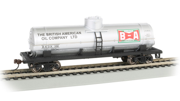 Bachmann 17812 40' Single-Dome Tank Car - British American Oil #358 HO Scale