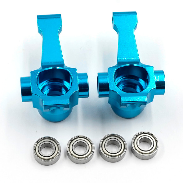 Yeah Racing TAWR-035BU Aluminum Front Knuckle for Tamiya WR02 WR02C