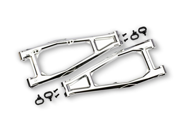 Traxxas 10929-CHRM Front Left/Right Upper HD Suspension Arms Chrome for Sand Car