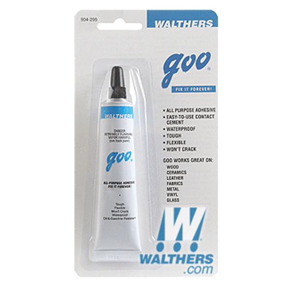 Walthers 904-299 GOO(R) 1oz 29.6mL Adhesive Tube : ALL Scales