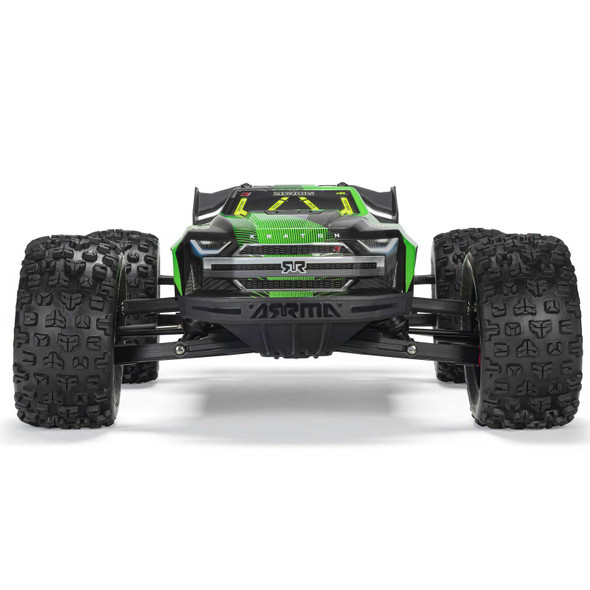 ARRMA ARA8608V6T3 1/8 KRATON 6S 4X4 RTR Brushless Speed Truck, Green/Black