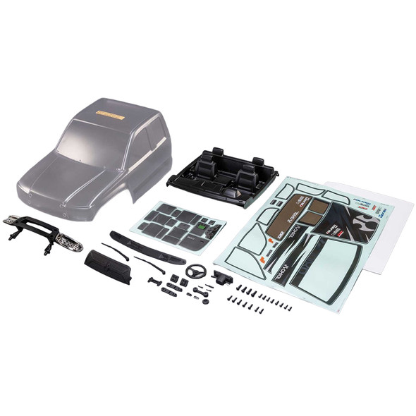 Axial - AXI250011 Clear Body & Interior Set for 1/6 SCX6 Trail Honcho