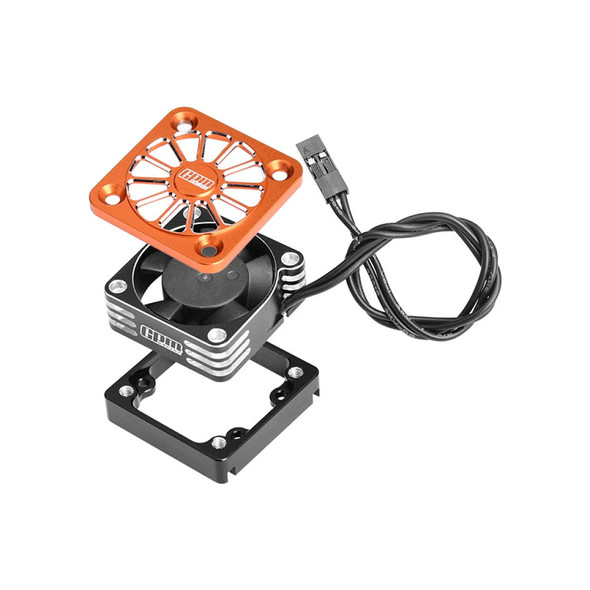 GPM Aluminum ESC High Speed Cooling Fan 20000 RPM Black for 1:16 Mini XRT/Maxx