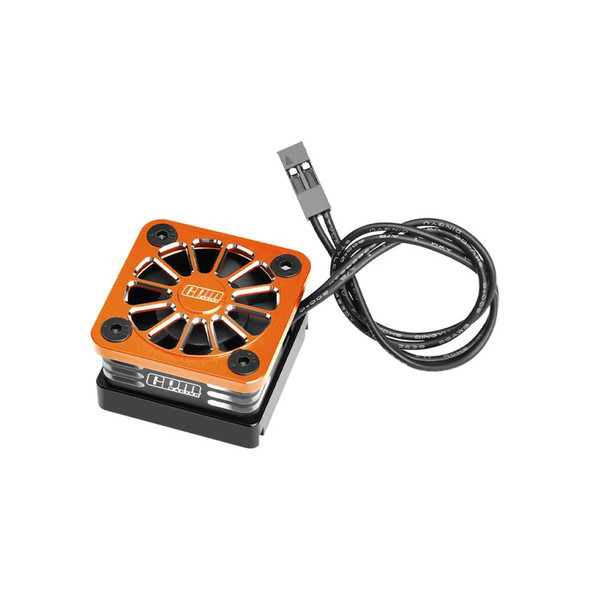 GPM Aluminum ESC High Speed Cooling Fan 20000 RPM Orange for 1:16 Mini XRT/Maxx