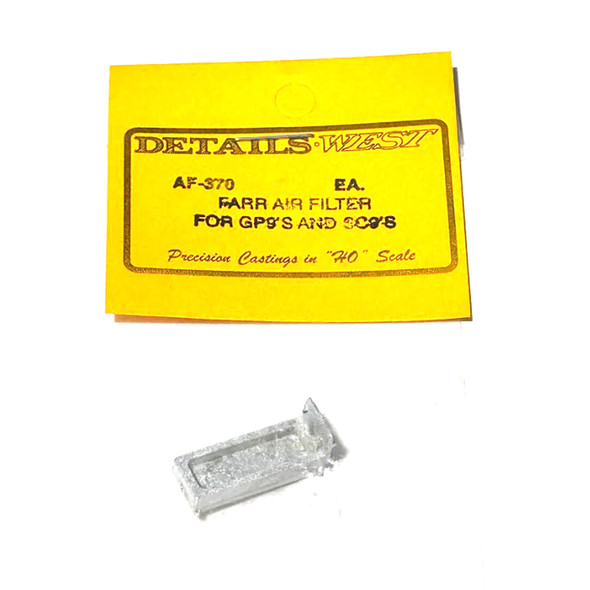 Details West AF-370 Air Filter - FARR - GP9 & SD9 HO Scale