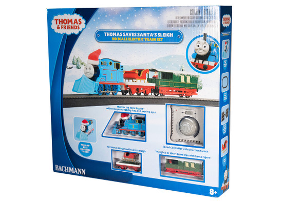 Bachmann 00773 Thomas Saves Santa's Sleigh Train Set HO Scale