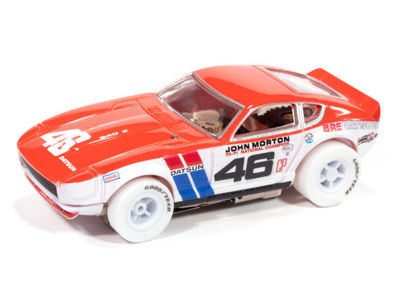 Auto World Xtraction 1971 BRE Datsun 240Z #46 iWheels HO Slot Car