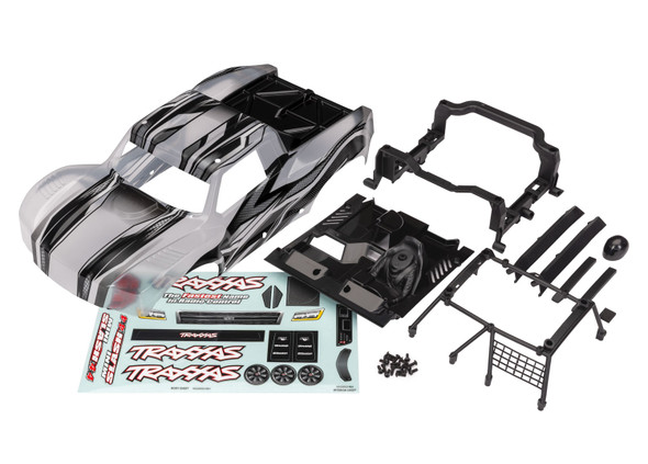Traxxas 10811X ProGraphix Body w/ Mount & Decal Sheet for Mini Slash 4x4
