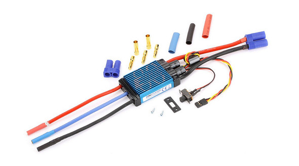 E-flite EFLA1080B 80-Amp Pro Switch-Mode BEC Brushless ESC, EC5 (V2) Speed Control
