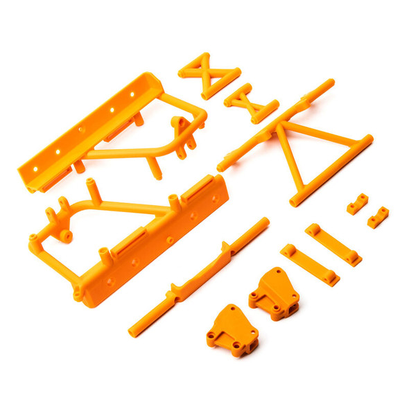 Axial AXI231029 Cage Supports Battery Tray Orange : RBX10
