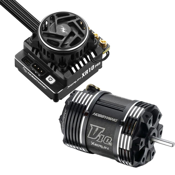 Hobbywing 38020446 XR10 PRO G3 Combo - Modified Racing - ESC + V10 G3 Motor 5T