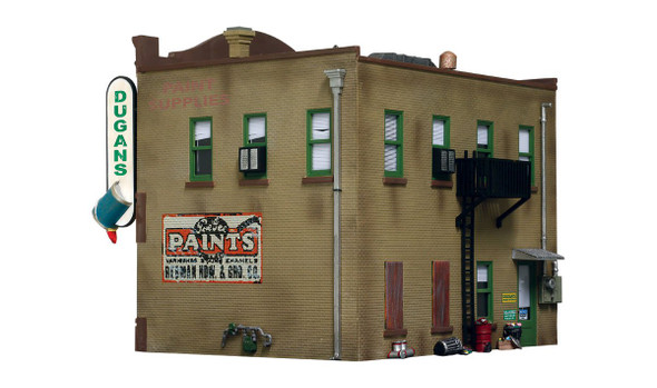 Woodland Scenics Dugan's Paint Store - O Scale