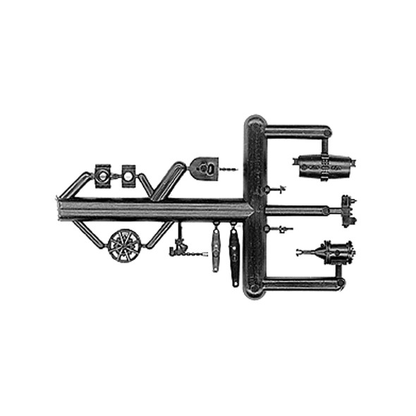 Cal Scale 190-283 AB Brake System HO Scale