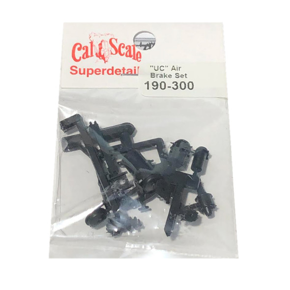Cal Scale 190-300 UC Air Brake Set System  - Standard Steel Passenger Cars HO Scale