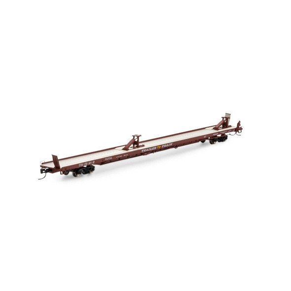 Athearn ATH14342 F89F Trailer, TTX/Brown #151212 Freight Cars N Scale