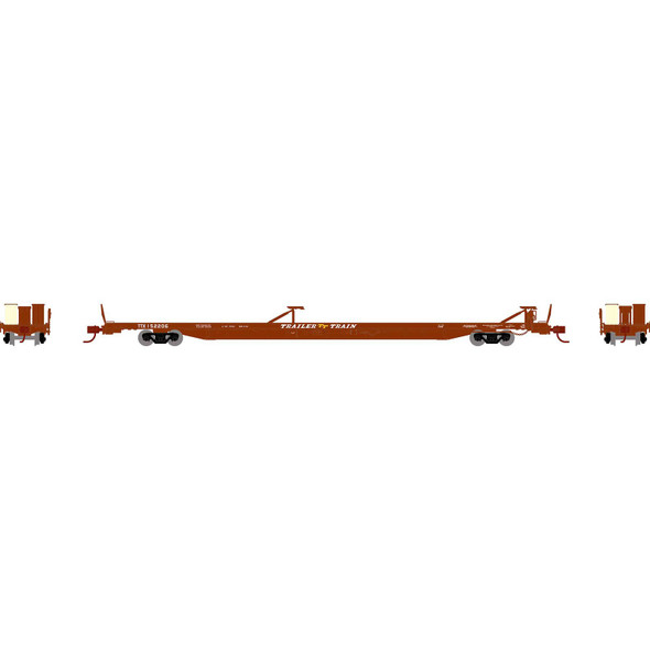Athearn ATH14343 F89F Trailer, TTX/Brown #152206 Freight Cars N Scale
