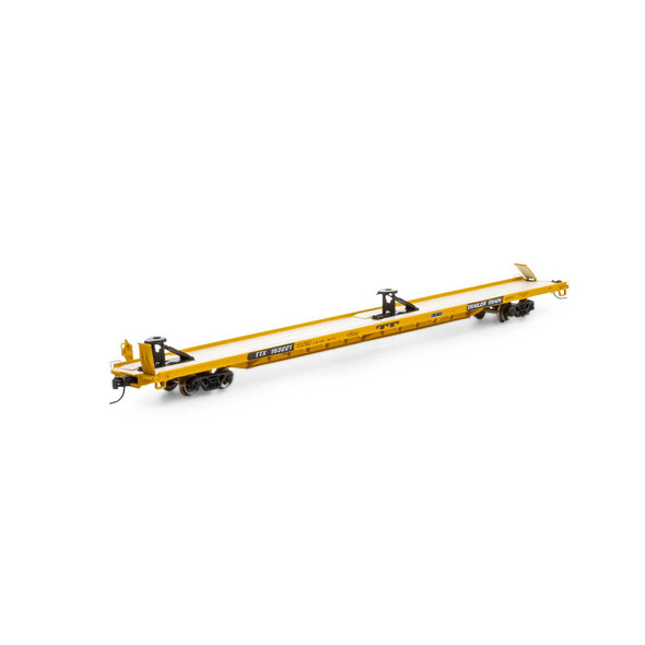 Athearn ATH14347 F89F Trailer, TTX/Yellow #153221 Freight Cars N Scale
