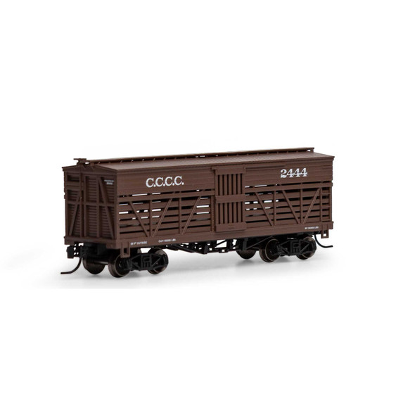 Athearn ATH5238 36' Old Time Stock Freight Car CCCC #2444 N Scale